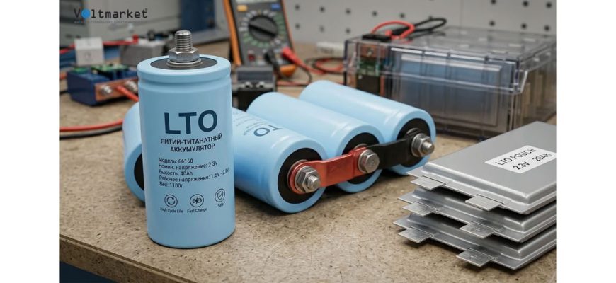 Качественные аккумуляторы LTO в магазине Вольтмаркет